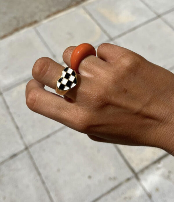 ANILLO CORAZON VICHY