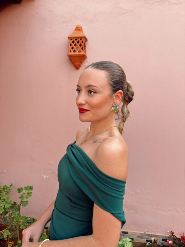 PENDIENTES ESMERALDA