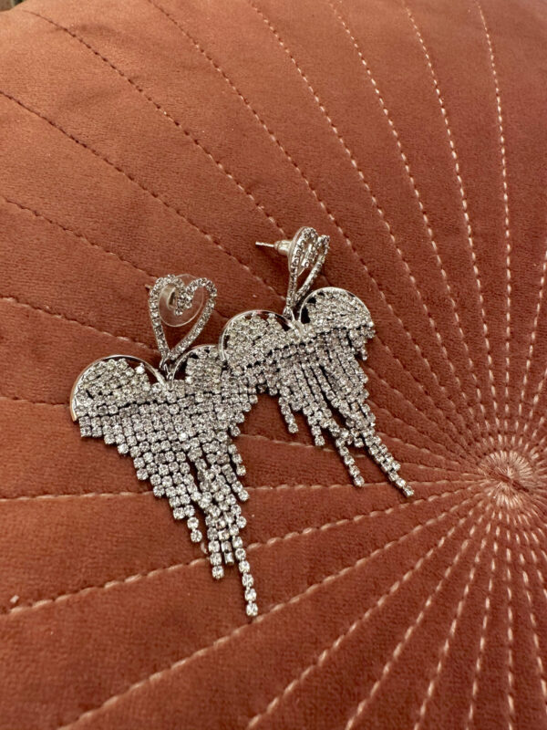PENDIENTES JOYA CORAZÓN