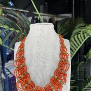 COLLAR AFRICA NARANJA