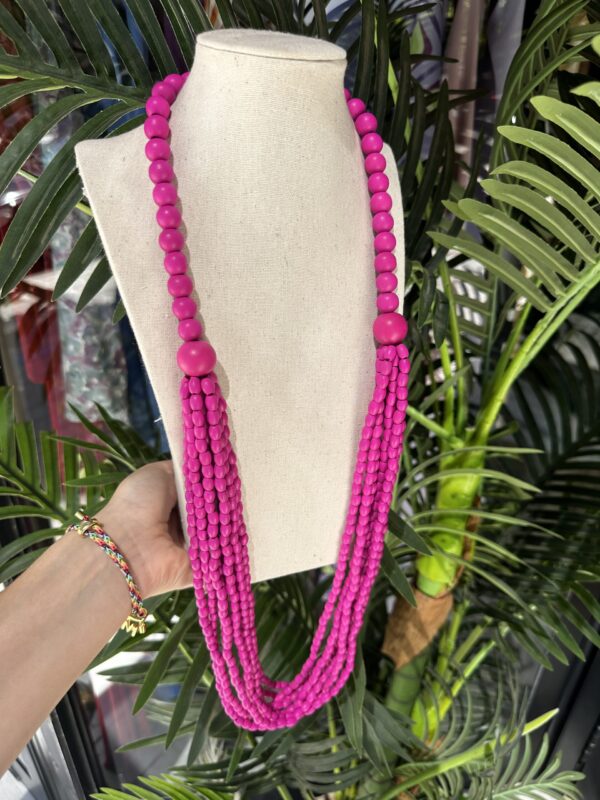 COLLAR IBIZA ROSA
