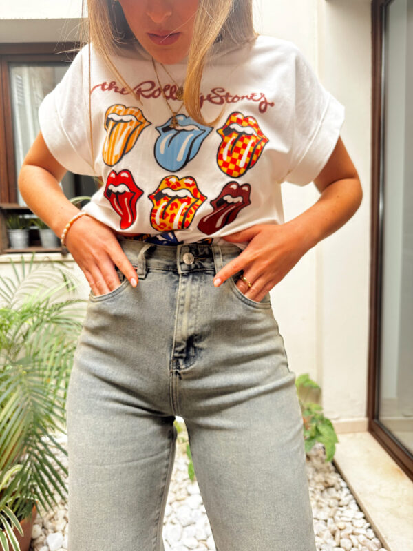 JEANS RECTOS EFECTO VINTAGE - Imagen 3
