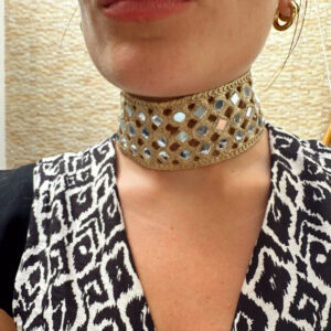 CHOKER CRISTAL ANCHO