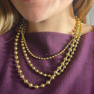 COLLAR TRIPLE BORLONES