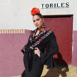 VESTIDO FLAMECA CLEMENTINA NEGRO