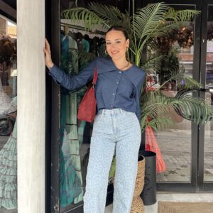 JEANS FLORES