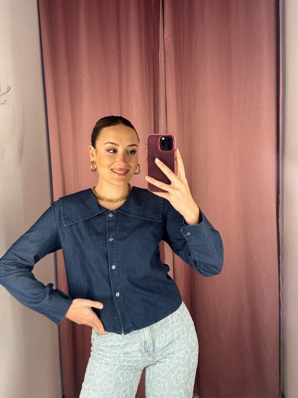 BLUSA DALILA DENIM - Imagen 3