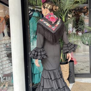 VESTIDO FLAMENCA CATALINA NEGRO