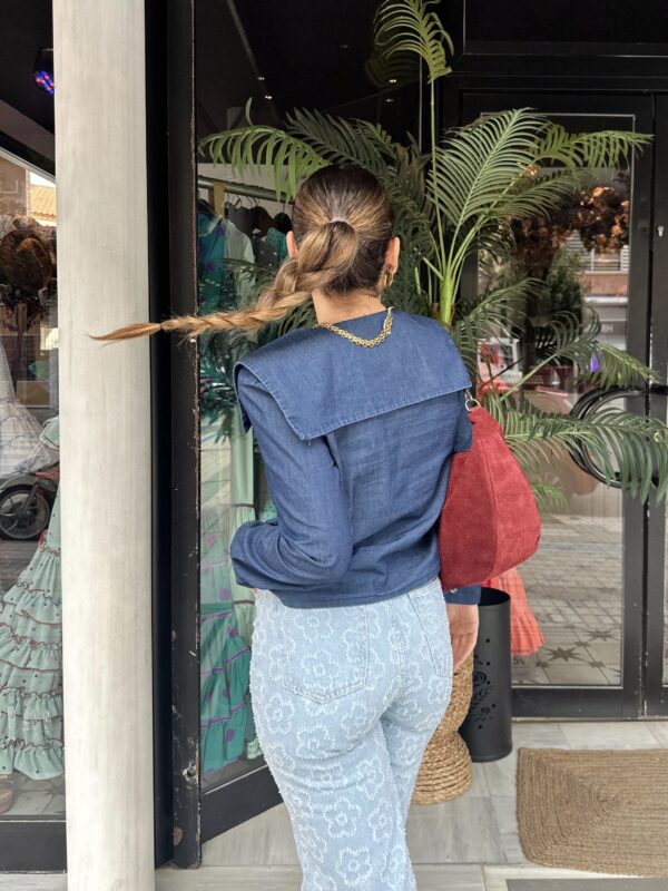 BLUSA DALILA DENIM - Imagen 2
