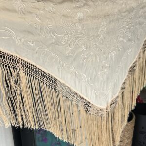 MANTONCILLO CACHEMIR BEIGE LISO