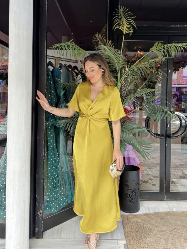 VESTIDO MAYALI OLIVA - Imagen 2
