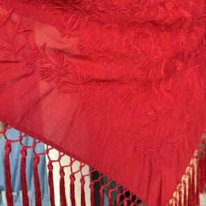 MANTONCILLO ELEFANTE ROJO LISO