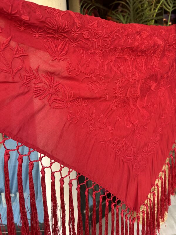 MANTONCILLO ELEFANTE ROJO LISO