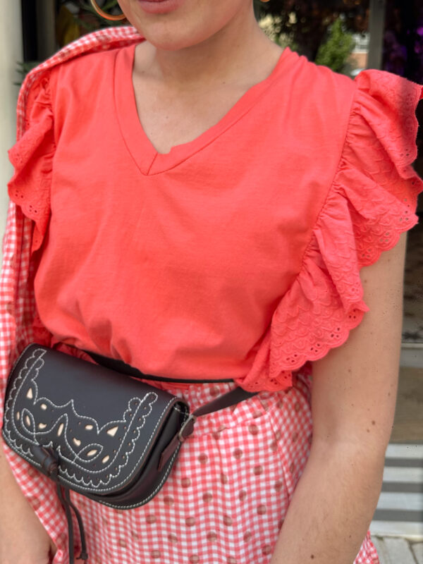 CAMISETA CORAL DETALLES